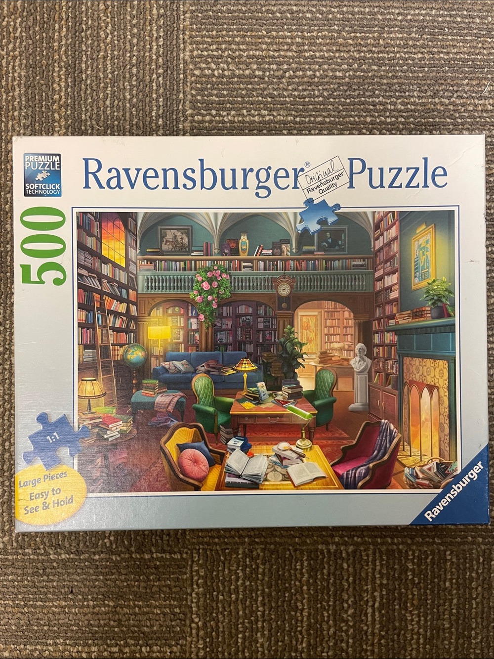 Ravensburger 500-Piece “Dream Library”Puzzle 🧩